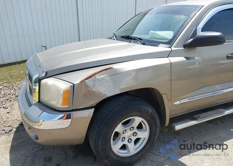 2007 Dodge Dakota Laramie из США, поврежденный, VIN 1D7HE58P87S181128